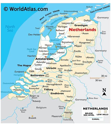 The Netherlands Maps & Facts .
